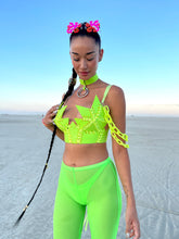 Load image into Gallery viewer, SUPER STAR BUSTIER *NEON GREEN*