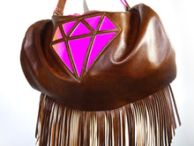 Load image into Gallery viewer, DIAMOND HIPPIE CARRY-ON *BROWN*