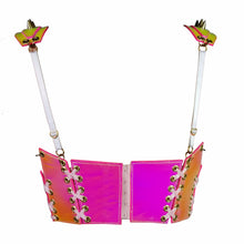Load image into Gallery viewer, SUPER STAR BUSTIER *HOT PINK*