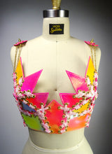 Load image into Gallery viewer, SUPER STAR BUSTIER *HOT PINK*